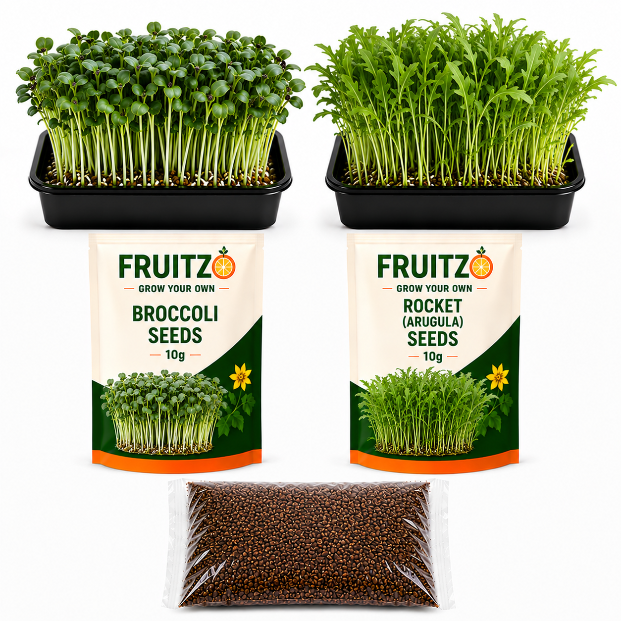 Detox & Liver Support Combo Microgreen Seeds with kit
