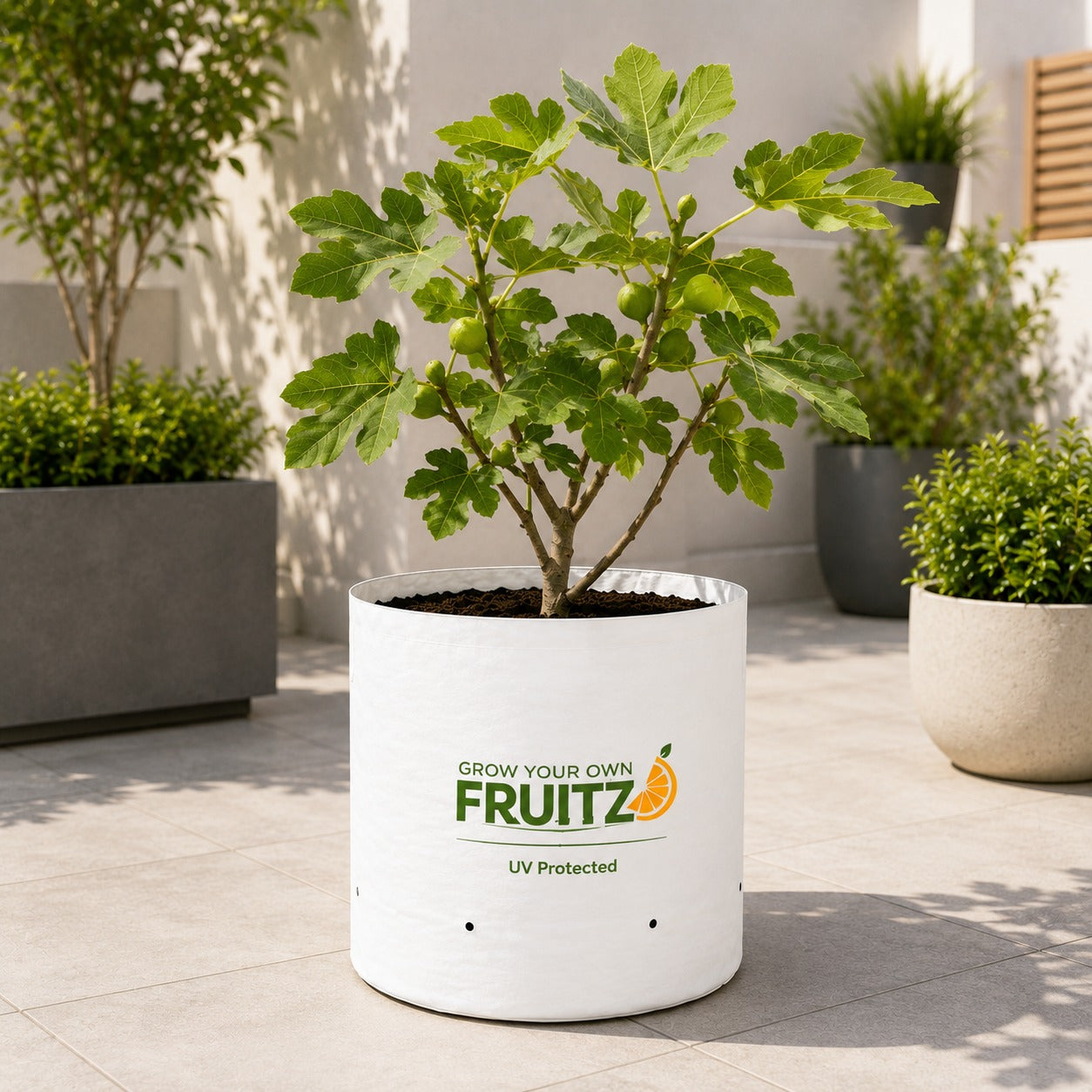 Fruitzo ProGro Premium Double Layer LDPE Grow Bag – 24×24Inch