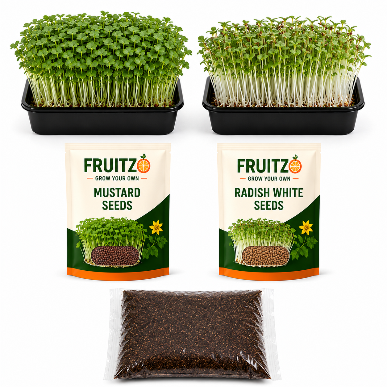 Defence Nutrition Microgreen Seeds with kit