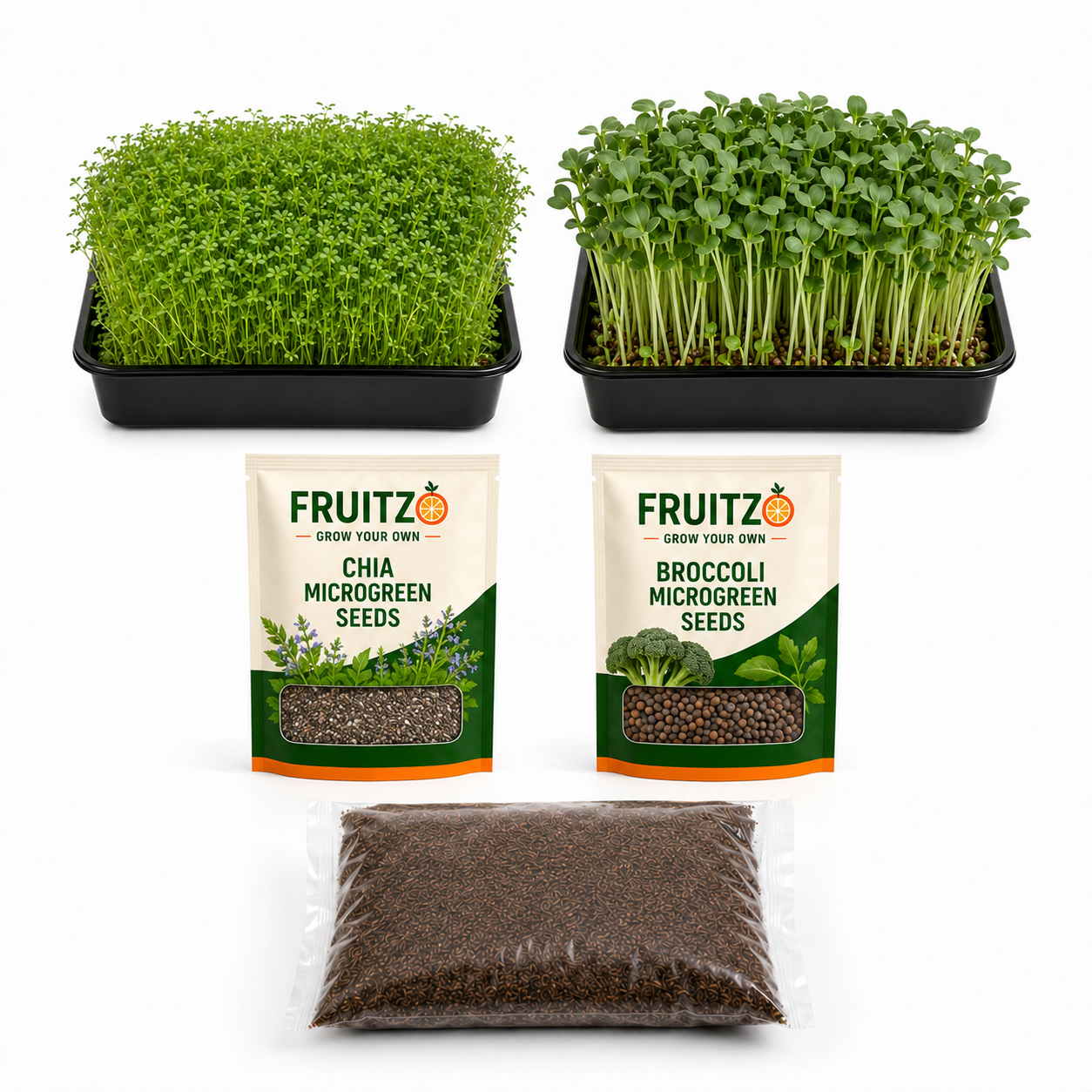 Heart Care Microgreen Seeds with kit