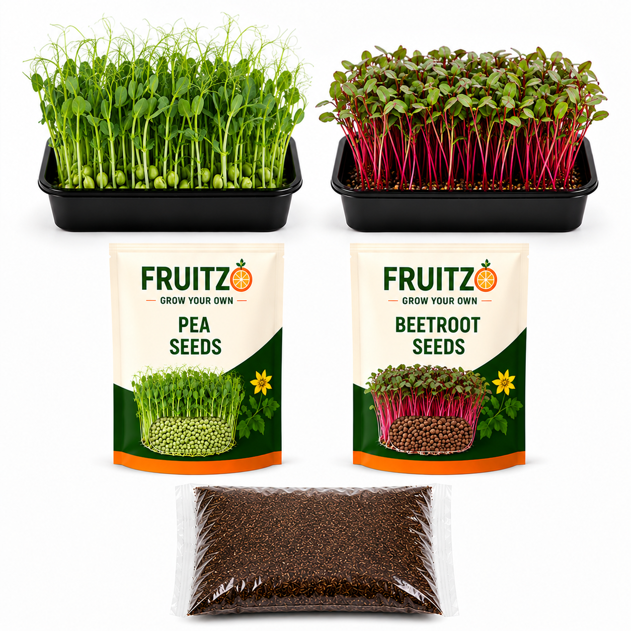 Morning Energy Microgreen Seeds with kit